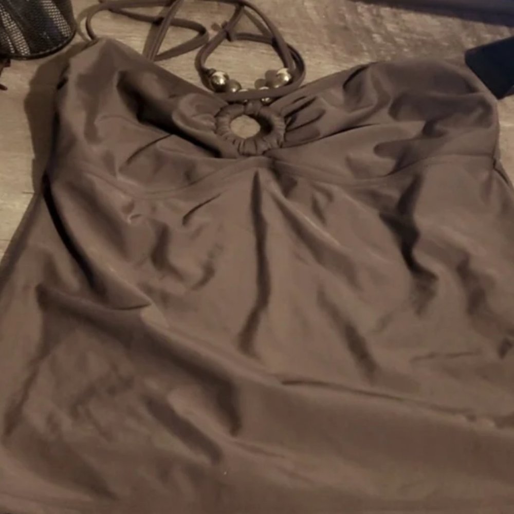 Old Navy Brown Tankini 2 piece set